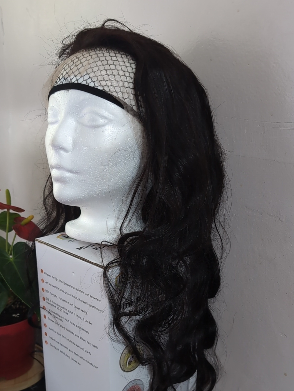 Black Long Wavy Women’s Wig